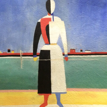 Картина Женщина с граблями